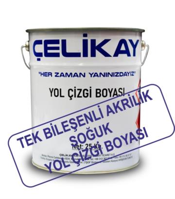 Akrilik Esaslı Yol Çizgi Boyası
