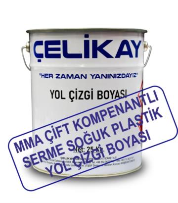 Çift Kompenant Yol Çizgi Boyası