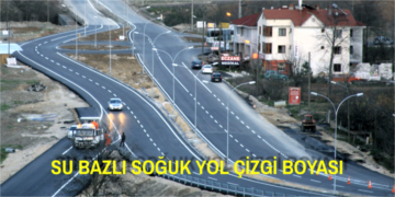 Su Bazlı Yol Çizgi Boyası
