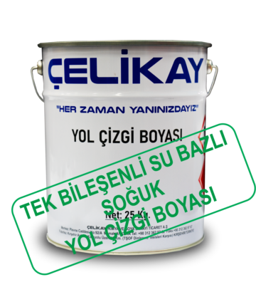 Su Bazlı Yol Çizgi Boyası